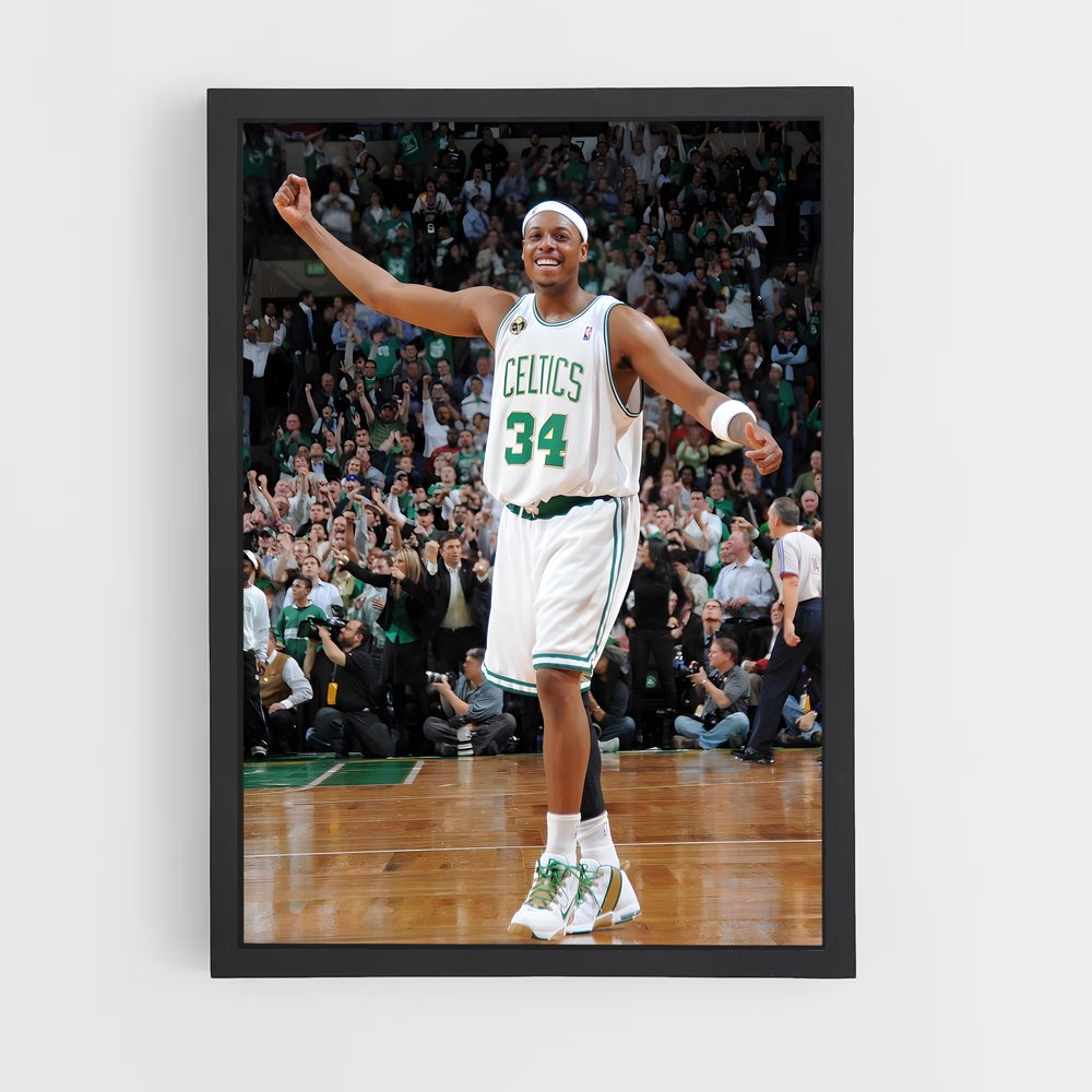 Poster Le Retour du Roi Celtique – affiche Basketball (vue 2)
